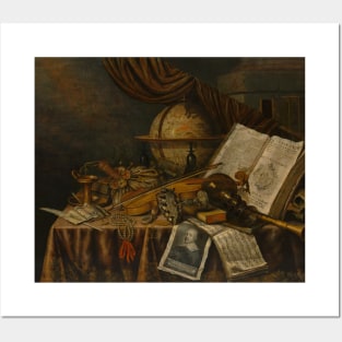 Vanitas Still Life by Edwaert Collier Posters and Art
